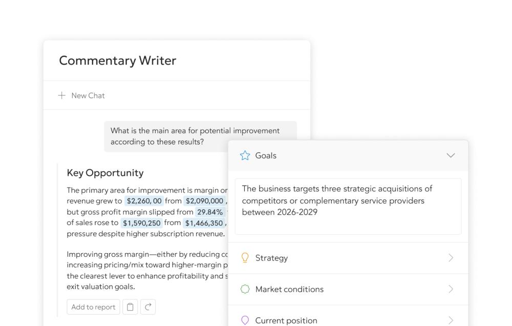 AI Commentary Writer